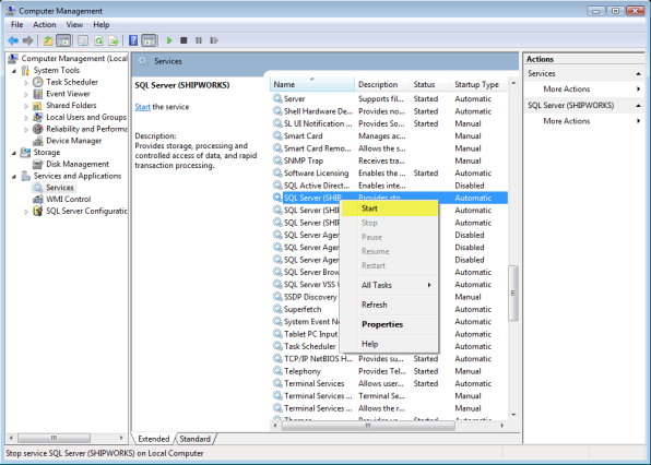 Troubleshooting: Can't Connect to SQL Server – ShipWorks