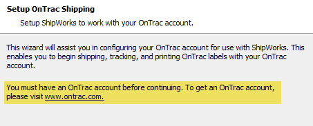 WIZ_AddCarrier_OnTrac_CreateAccount_MRK