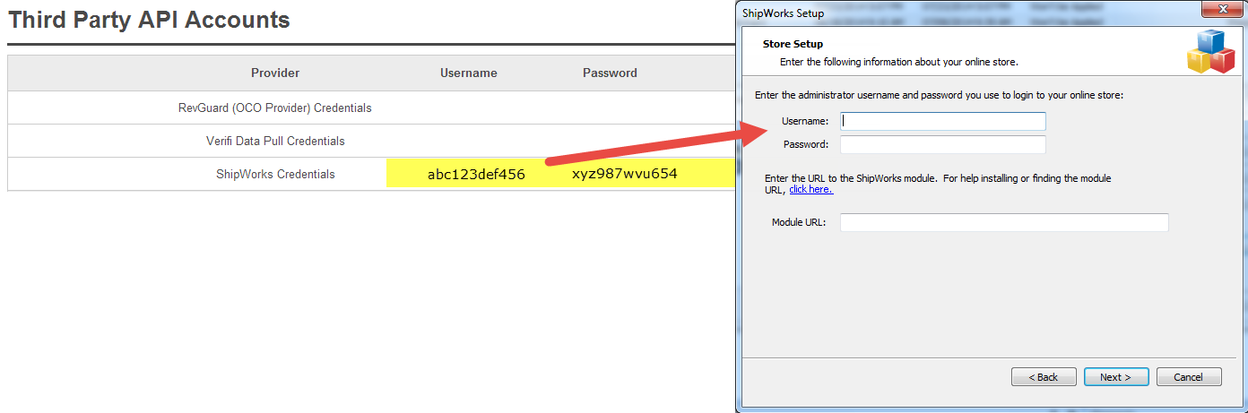 lime light copy username password credentials