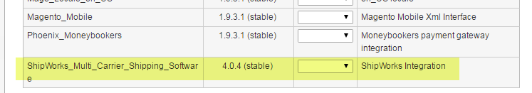 MAgentoConnect_Installed_ShipWorksExtension_MRK