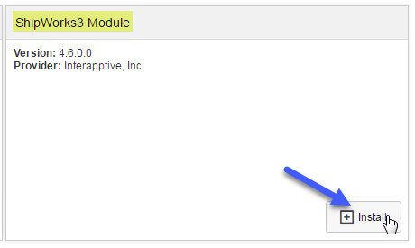 install button miva shipworks module