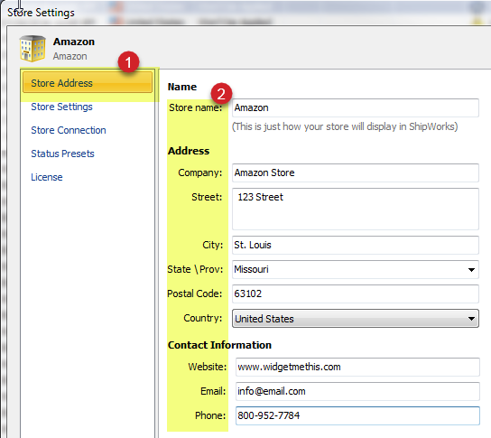 amazon store address