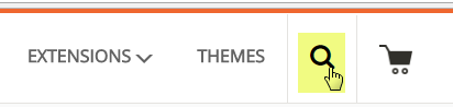 search magnifying glass magento marketplace