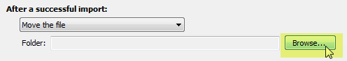 generic file after import move click browse button