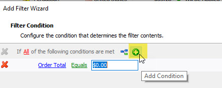 Click the Add Condition button.