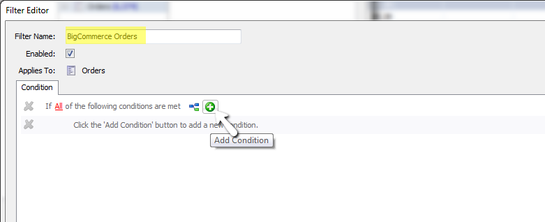 filter editor add condition button