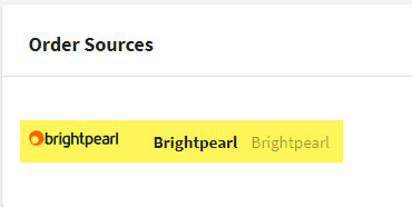 Brightpearl store added in the Hub