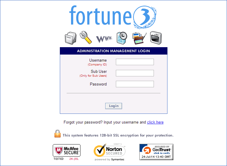 Fortune3_LoginScreen