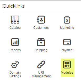 miva quicklinks modules
