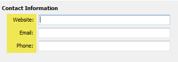 generic contact info screen in add store wizard