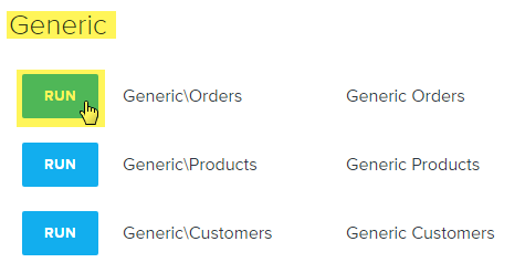 volusion generic orders run button